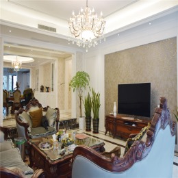 远洋公馆340m2简欧完工图