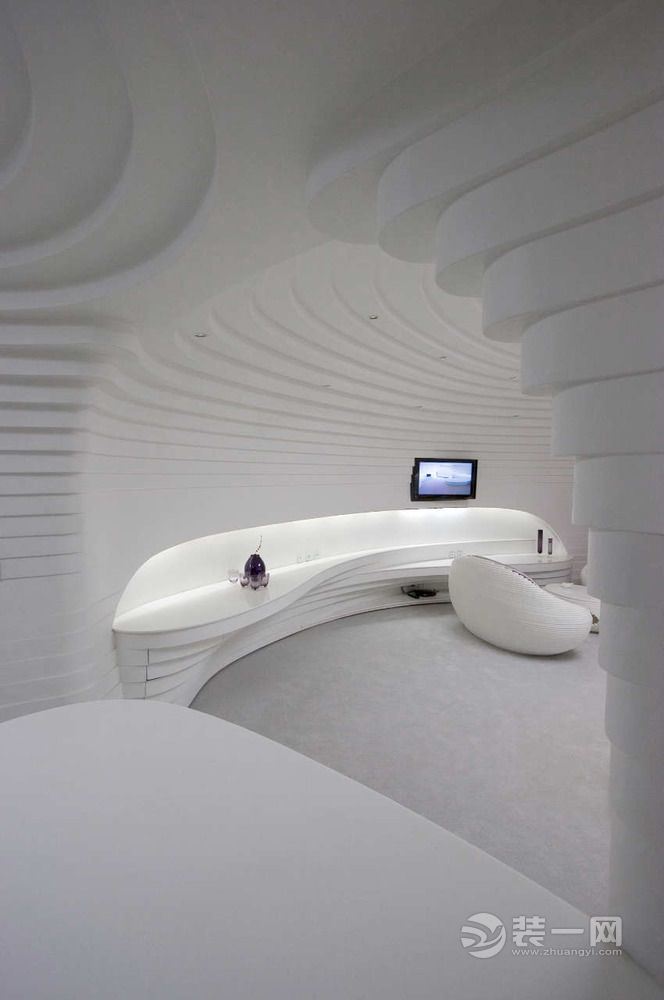 伊朗酒店公寓曲线和雕塑感美 有点扎哈·哈迪德风格