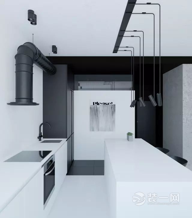 北欧极简主义风格装修效果图