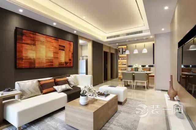 70平现代简约三房装修效果图
