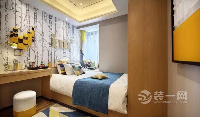 70平现代简约三房装修效果图