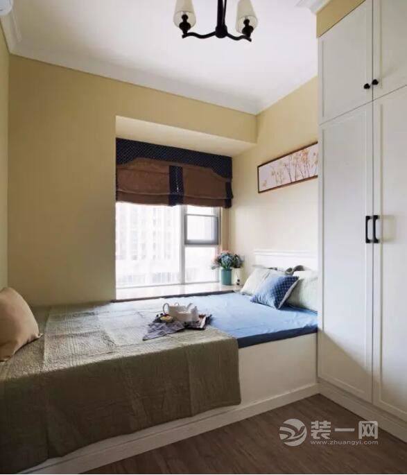 美式三居室装修效果图