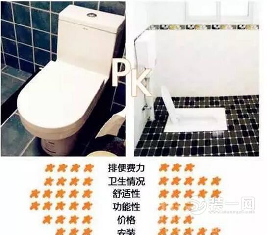 卫生间到底马桶好还是蹲厕好